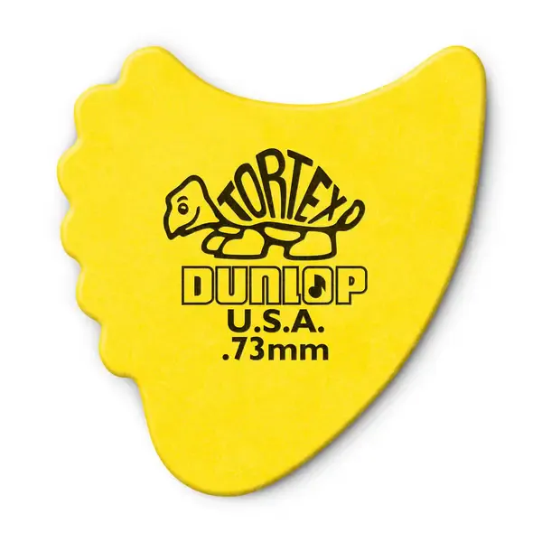 Медиаторы DUNLOP Tortex Fin 414R.73, 72 штуки, 0.73 мм