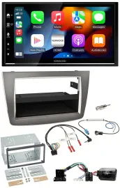 Kenwood DAB USB Bluetooth 2DIN Lenkrad Autoradio für Alfa Romeo Mito 2008-2014 s