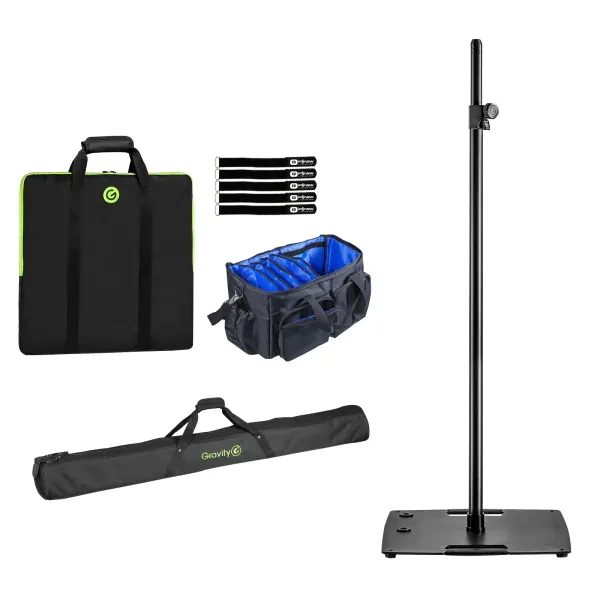 Стойка для световых приборов GRAVITY GTLS431B Black с аксессуарами