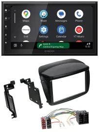 Kenwood DAB Bluetooth USB MP3 2DIN Autoradio für Fiat Doblo ab 10 Opel Combo ab