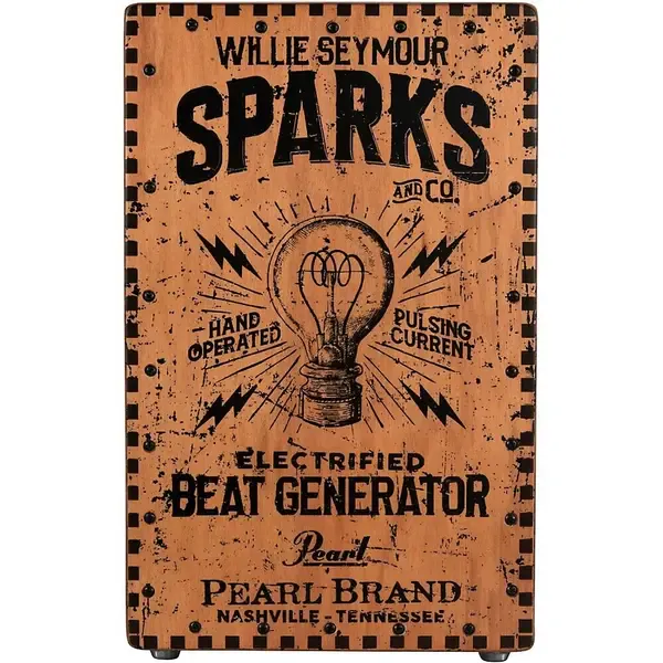 Кахон Pearl Electronic Cajon With W.S. Sparks Graphic Finish