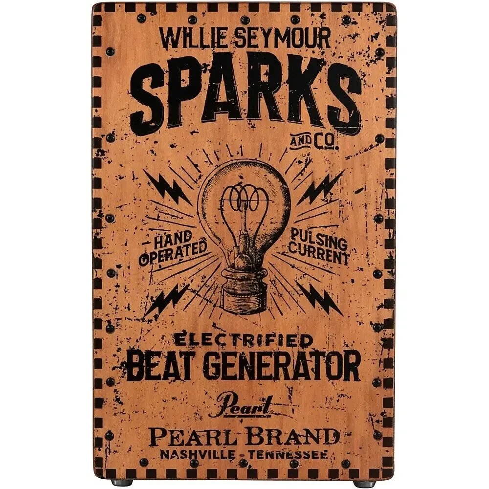 Кахон Pearl Electronic Cajon With W.S. Sparks Graphic Finish