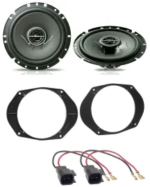Pioneer 170Watt 2-Wege 16,5cm Lautsprecher für Ford Focus Ka Fronttür Heck Auto