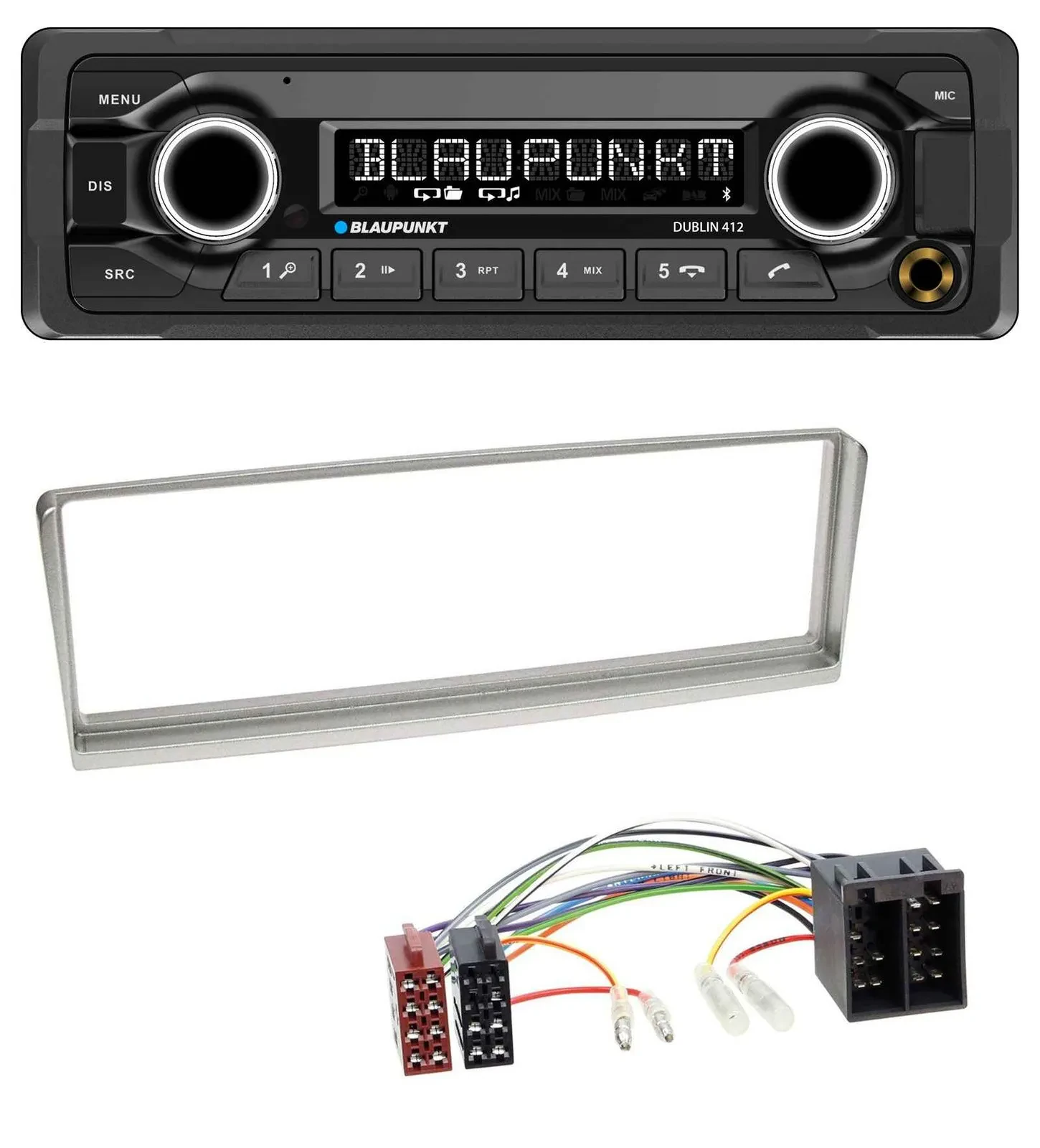 Автомагнитола для Alfa Romeo 156 (2001–2003) Blaupunkt MP3 Bluetooth USB AUX