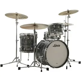 Ударная установка акустическая Ludwig Classic Maple 3-Piece Downbeat Shell Pack w/20 in. Bass Vintage Blk Pr