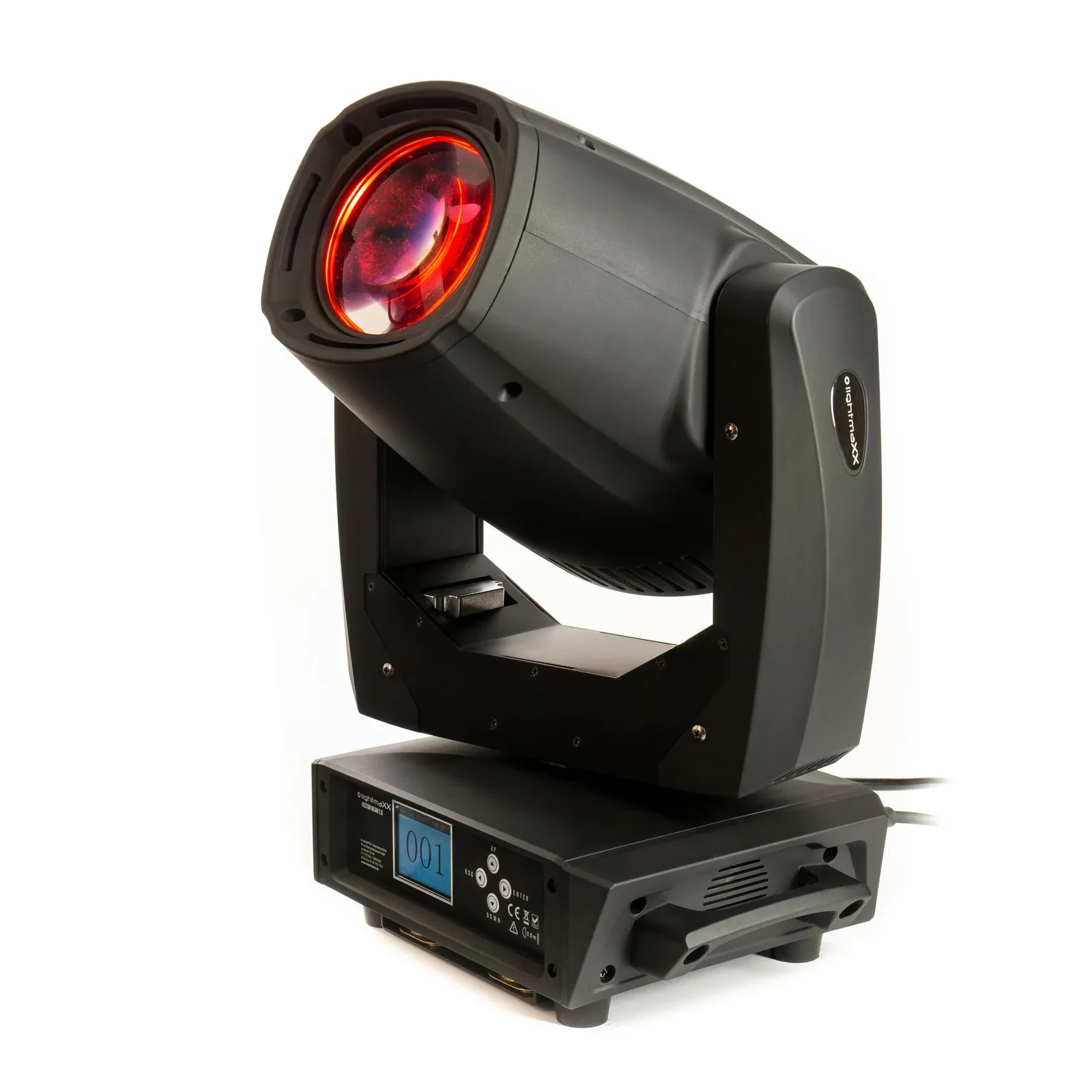 VECTOR BEAM 2.0 LED Moving Head 200W 12 Farben 13 Gobos 8-Facetten-Prisma DMX