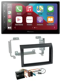 Автомагнитола Pioneer 2DIN, USB, MP3, DAB, Bluetooth для Citroen Jumper (2006–2011)