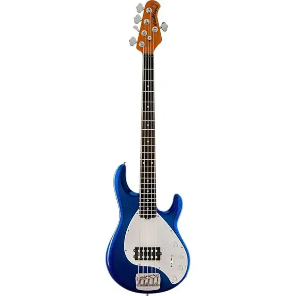 Бас-гитара Music Man StingRay5 Special H Ebony FB Tectonic Blue Sparkle