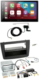 Автомагнитола Pioneer 2DIN USB, Bluetooth, DAB для Alfa Romeo Mito (2014–2018) с поддержкой кнопок на руле