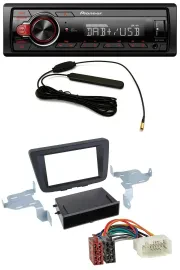 Автомагнитола Pioneer MP3 DAB 1DIN USB AUX для Suzuki Baleno (EW, с 2016)