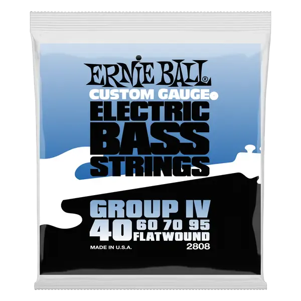 Струны для бас-гитары Ernie Ball 2808 Flat Wound Bass Group IV 40-95