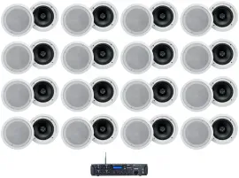 Потолочная акустика Rockville ROCK ZONE 8+(16) HC85-16 COMM White с усилителем (32 штуки)