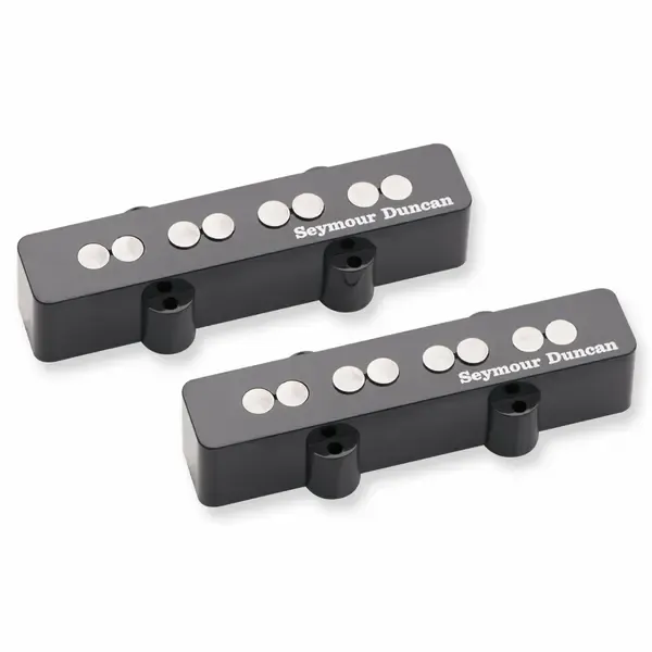 Комплект звукоснимателей для бас-гитары Seymour Duncan Quarter Pound Jazz Bass Black