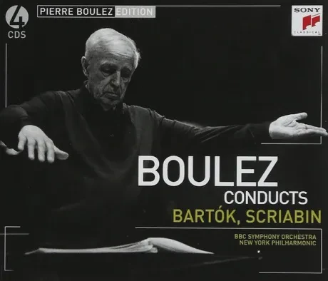 PIERRE BOULEZ - Boulez Conducts Bartok, Scriabin (4CD, Box)