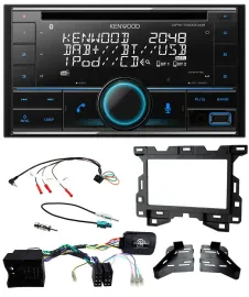 Kenwood CD 2DIN DAB USB Lenkrad Bluetooth Autoradio für Mercedes Sprinter W907 W
