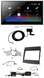 Pioneer DAB Lenkrad Bluetooth 2DIN USB Autoradio für Porsche Cayenne 2011-2016