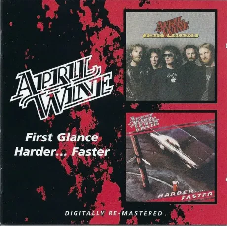 APRIL WINE - First Glance / Harder…Faster (CD)