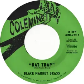Виниловая пластинка Black Market Brass – Rat Trap / Chop Bop (Релиз 2023)