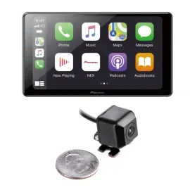 Pioneer DMH-WC6600NEX Receiver w/ 50% Off NVX XCADJ1 Backup Cam