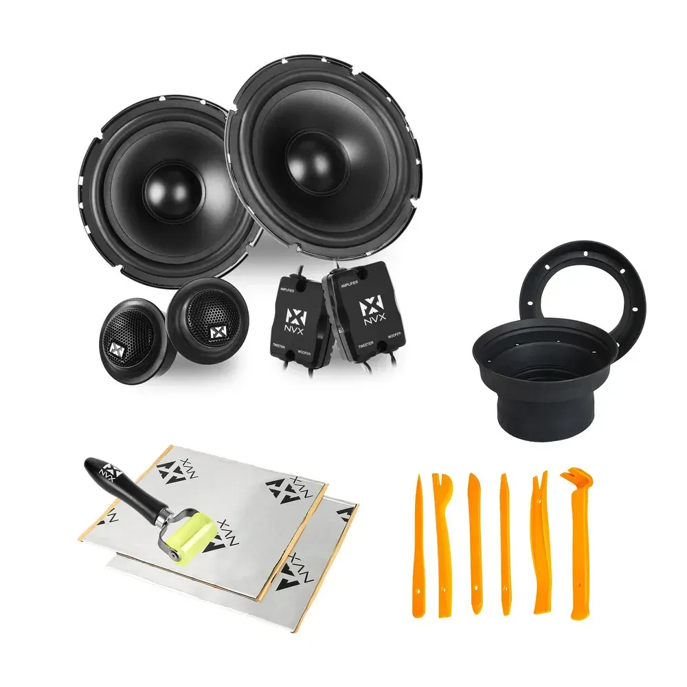 Компонентные динамики для автомобиля NVX NSP65KIT 6.5" 200W RMS с аксессуарами
