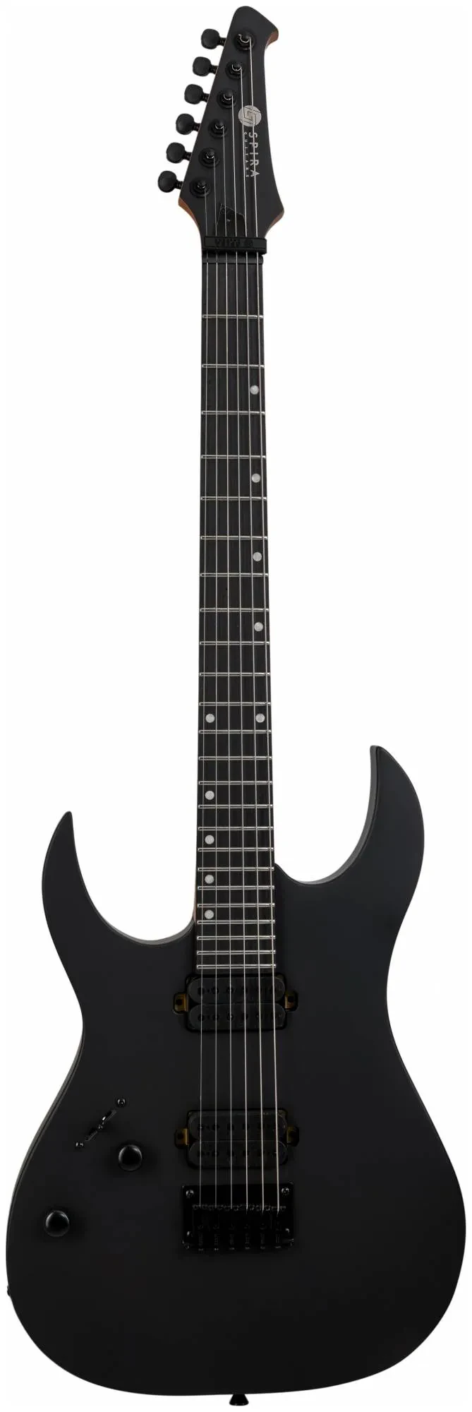 Электрогитара для левшей Spira Guitars S-400 MBK LH матовый черный