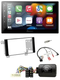 Pioneer DAB Bluetooth 2DIN USB Lenkrad Autoradio für Subaru ForesterSJ Impreza X