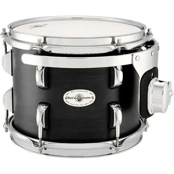 Том-барабан Black Swamp Percussion Concert Maple 10x8 Satin Black Stain