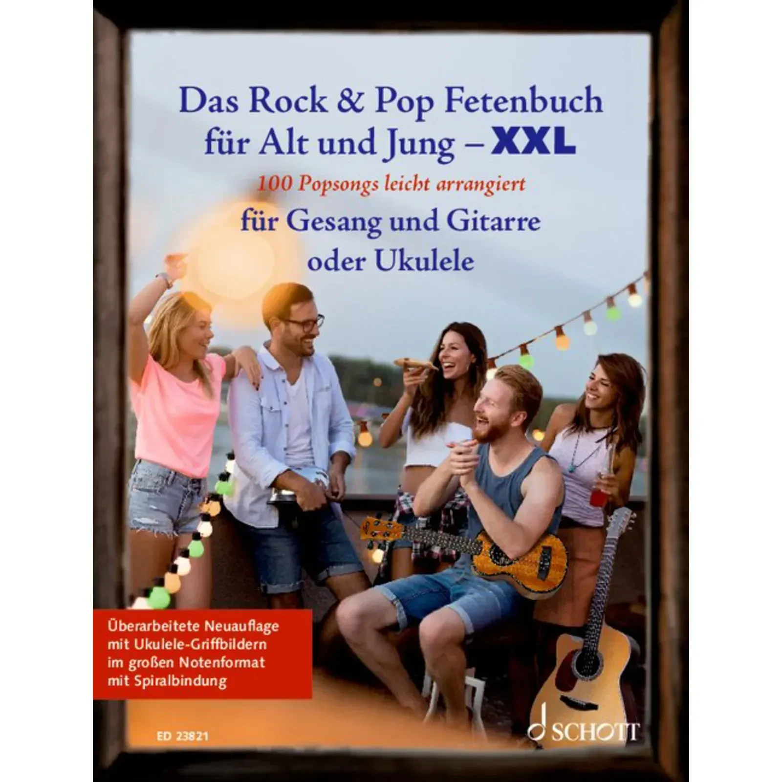 Сборник песен Schott Music Das Rock & Pop Fetenbuch für Alt und Jung XXL