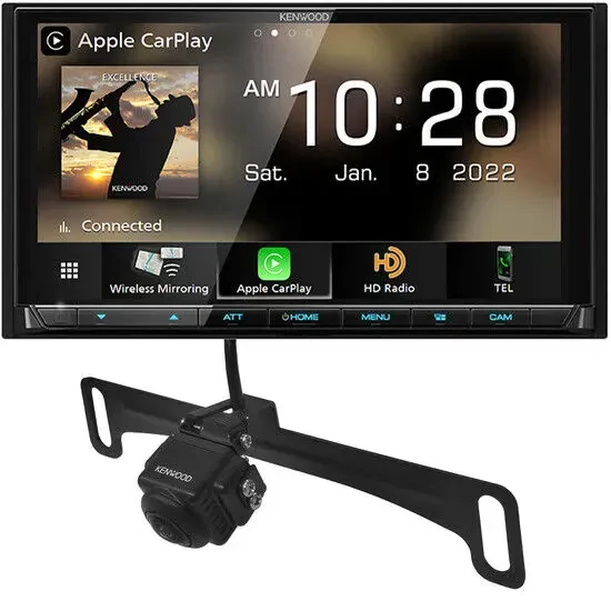 Автомагнитола Kenwood DMX958XR 6.8" с камерой заднего вида 180°