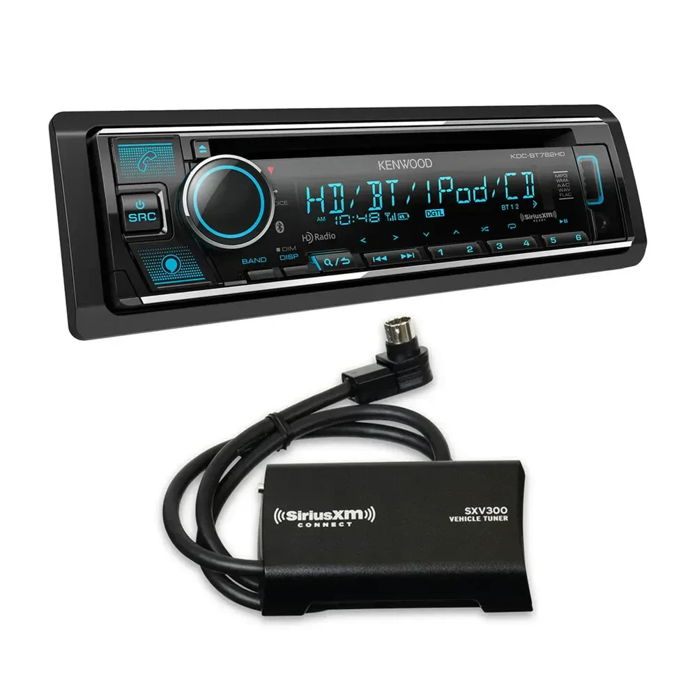 Автомагнитола Kenwood KMM-X705 с тюнером SiriusXM (SXV300V1)