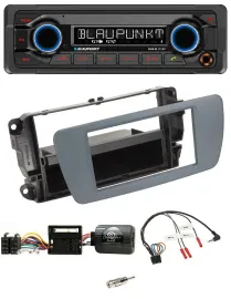 Blaupunkt MP3 Bluetooth USB Lenkrad Autoradio für Seat Ibiza conemaragrau