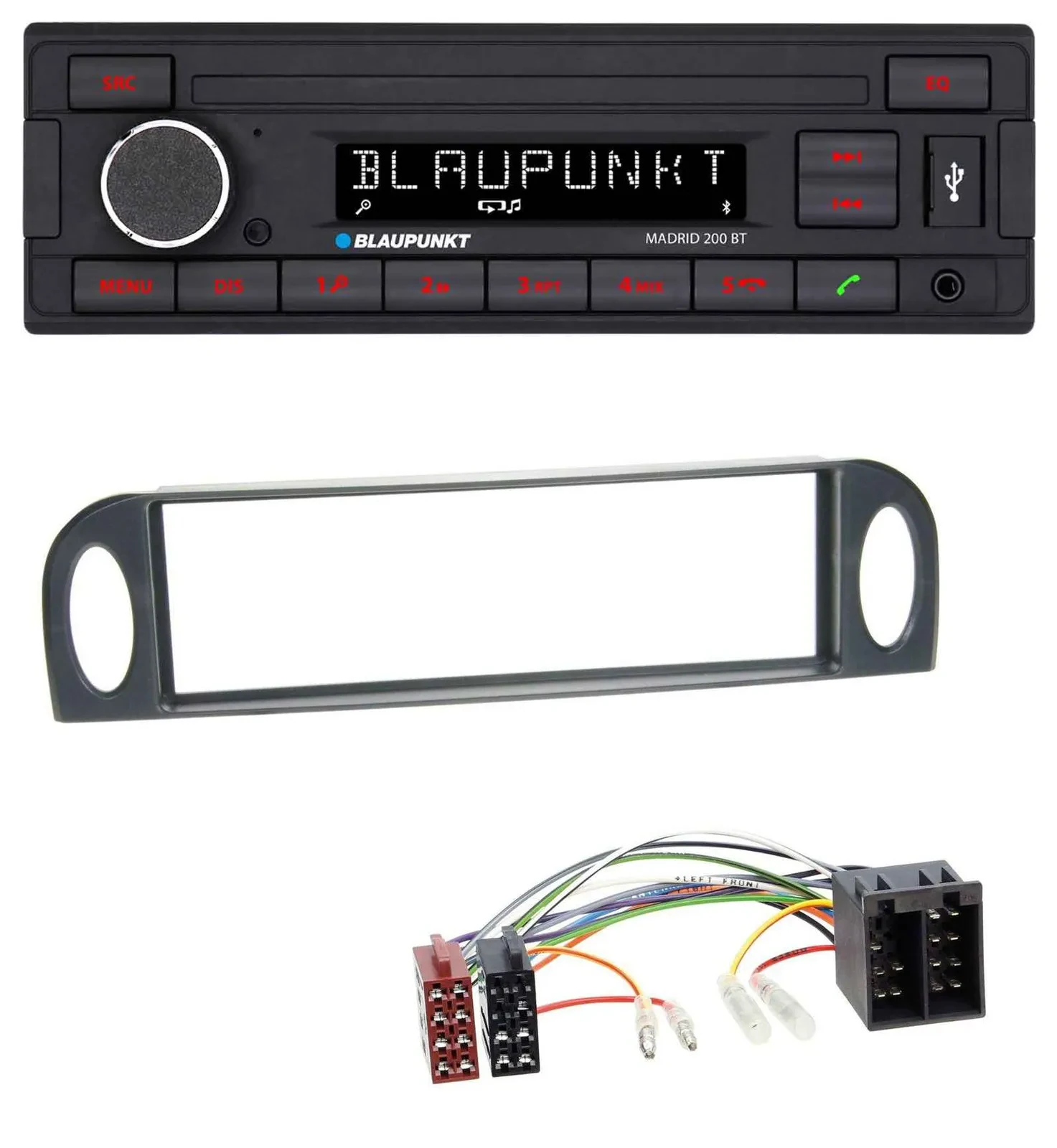 Blaupunkt USB AUX Bluetooth MP3 Autoradio für Citroen C5 (bis 2004)