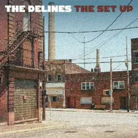 Виниловая пластинка Delines - The Set Up (CLEAR VINYL) [New Vinyl LP] Clear Vinyl, Gatefold LP Jacke