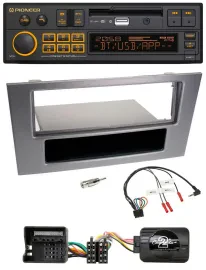 Pioneer DAB Lenkrad USB Bluetooth Autoradio für Ford Mondeo 2004-2007 anthrazit