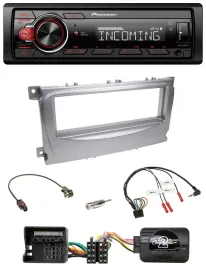 Автомагнитола для Ford Galaxy/C-Max/Focus (с 2007) Pioneer Bluetooth, USB, DAB, поддержка кнопок на руле
