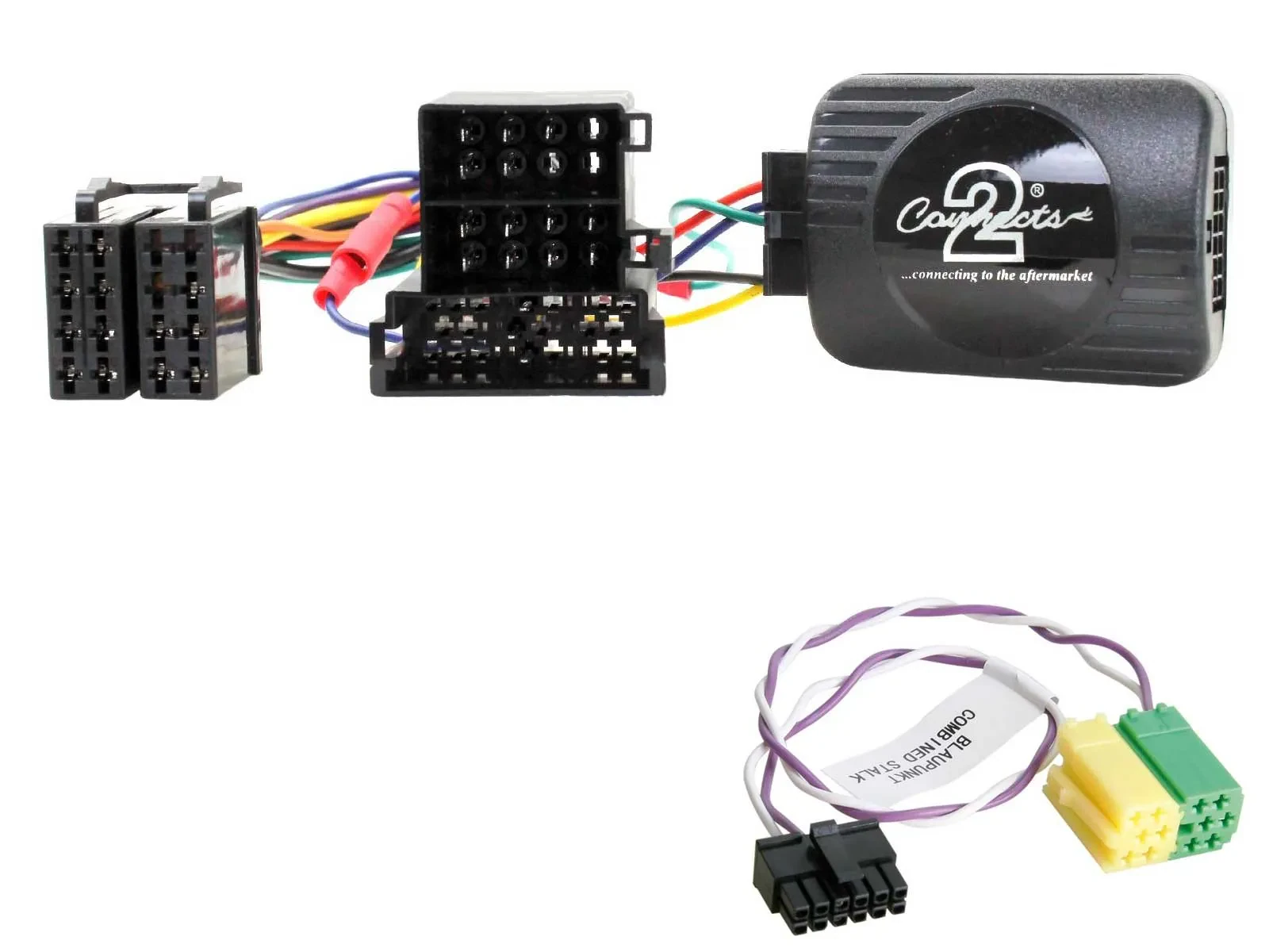 Connects2 Lenkradadapter für Fiat Punto 2000-2006 Hi Mid Blaupunkt bis 2016 42-F