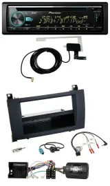 Pioneer MP3 Lenkrad CD USB DAB Autoradio für Mercedes SLK R171 2004-2011