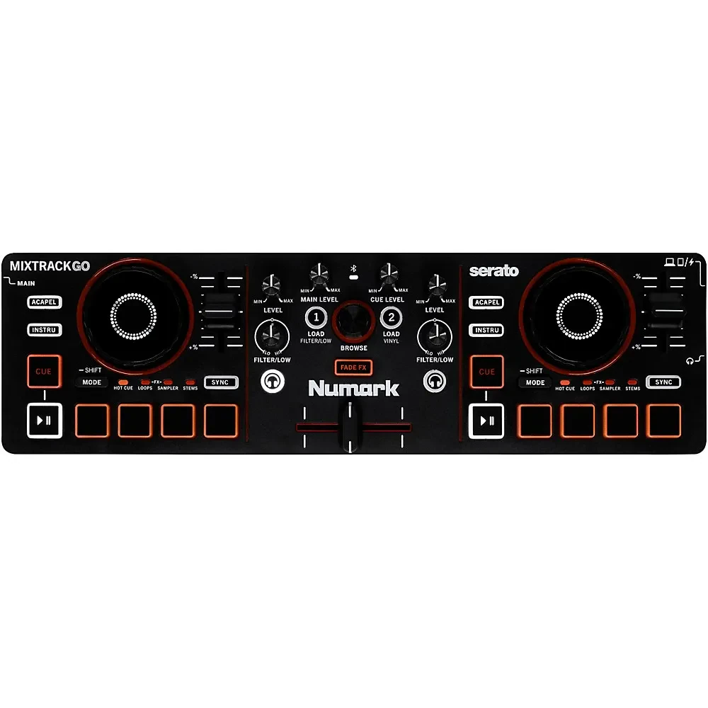 Numark MixTrack Go DJ Controller  Black