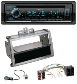 Kenwood MP3 Bluetooth DAB USB CD Autoradio für Hyundai i20 (08-11) Ablagefach