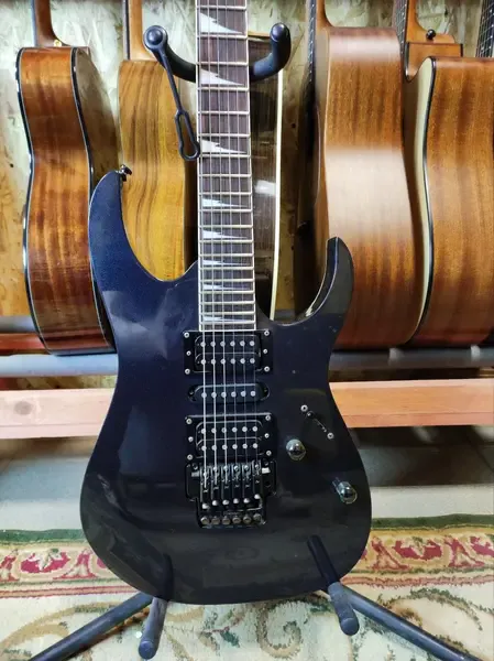 Электрогитара Ibanez RG370DX HSH Dark Blue Korea 2003