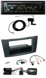 Автомагнитола для Mercedes E-Class W211 2002–2008 Pioneer CD USB DAB MP3, поддержка кнопок на руле