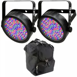 Прибор смены цвета Chauvet DJ SlimPAR 56 LED с чехлом (пара)