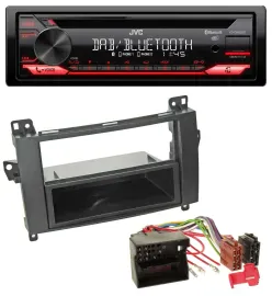 JVC CD DAB USB Bluetooth MP3 Autoradio für Mercedes B-Klasse (T245, 05-11)