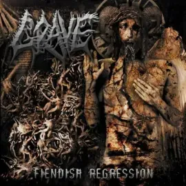 Виниловая пластинка Grave - Fiendish Regression - 3mm Spinned Sleeve [New Vinyl LP] Germany - Import