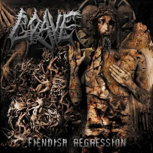 Виниловая пластинка Grave - Fiendish Regression - 3mm Spinned Sleeve [New Vinyl LP] Germany - Import