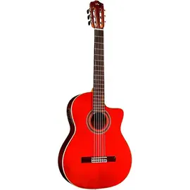 Классическая гитара с подключением Cordoba GK Studio Negra Flamenco Wine Red