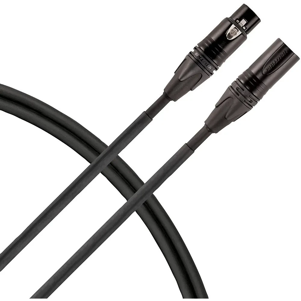 Livewire Elite Quad XLR Microphone Cable 5 ft. Black