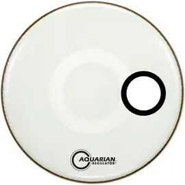 Пластик для барабана Aquarian 26" Regulator RSM Offset Hole Gloss White