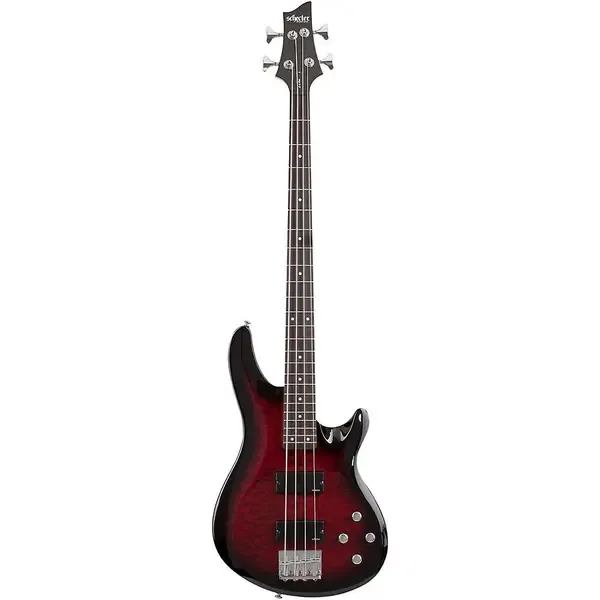 Бас-гитара Schecter C-4 Plus See-Thru Cherry Burst