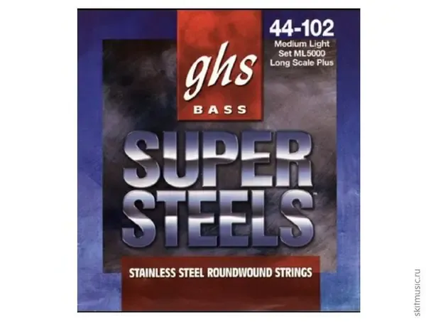 Струны для бас-гитары GHS ISBML5000 44-102